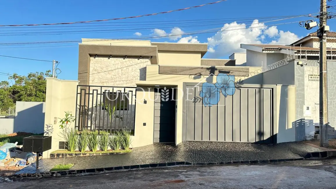 Foto 1 de Casa com 3 quartos à venda, 119m2 em Residencial Solar dos Ataídes 2ª Etapa, Rio Verde - GO
