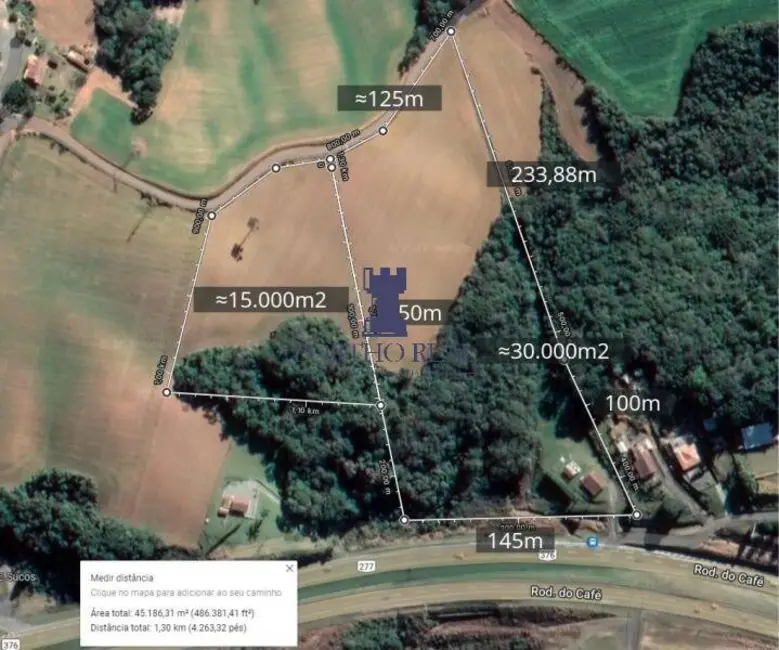 Terreno / Lote à venda, 30398m2 em Cercadinho, Campo Largo - PR - imagem 4 Foto 4 de Terreno / Lote à venda, 30398m2 em Cercadinho, Campo Largo - PR