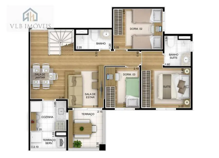 Apartamento com 3 quartos à venda, 136m2 em Super Quadra Morumbi, São Paulo - SP - imagem 3 Foto 3 de Apartamento com 3 quartos à venda, 136m2 em Super Quadra Morumbi, São Paulo - SP