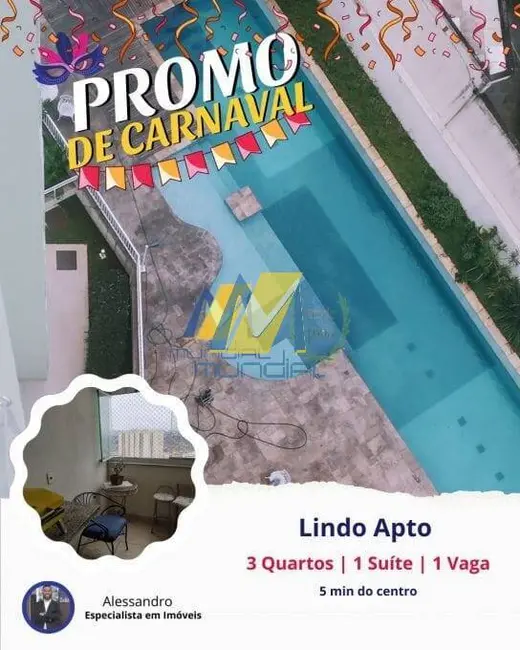Apartamento com 3 quartos à venda, 73m2 em Parque Jaçatuba, Santo Andre - SP - imagem 6 Foto 6 de Apartamento com 3 quartos à venda, 73m2 em Parque Jaçatuba, Santo Andre - SP