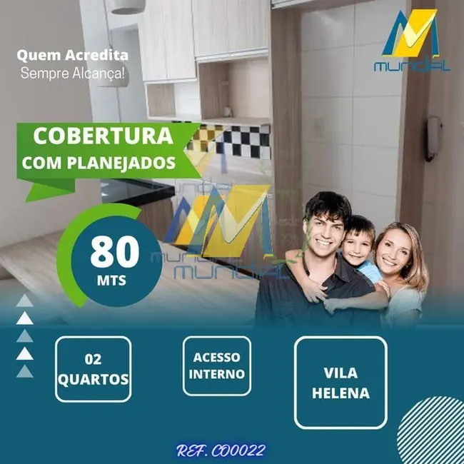 Apartamento com 2 quartos à venda, 80m2 em Vila Helena, Santo Andre - SP - imagem 1 Foto 1 de Apartamento com 2 quartos à venda, 80m2 em Vila Helena, Santo Andre - SP