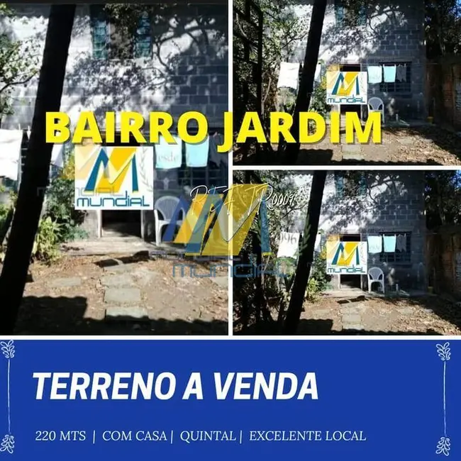 Foto 1 de Terreno / Lote à venda, 220m2 em Jardim, Santo Andre - SP