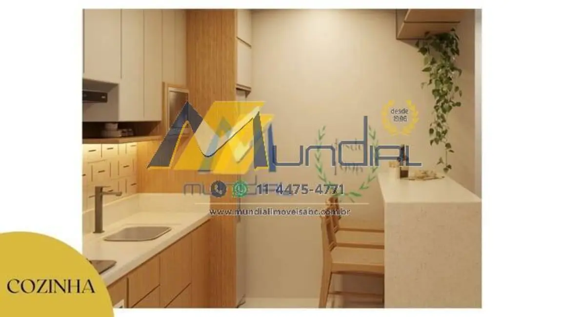 Foto 2 de Apartamento com 2 quartos à venda, 86m2 em Vila Bela Vista, Santo Andre - SP
