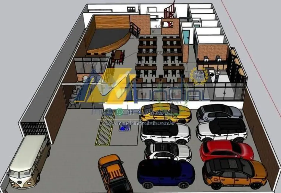 Sala Comercial à venda, 700m2 em Vila Homero Thon, Santo Andre - SP - imagem 2 Foto 2 de Sala Comercial à venda, 700m2 em Vila Homero Thon, Santo Andre - SP