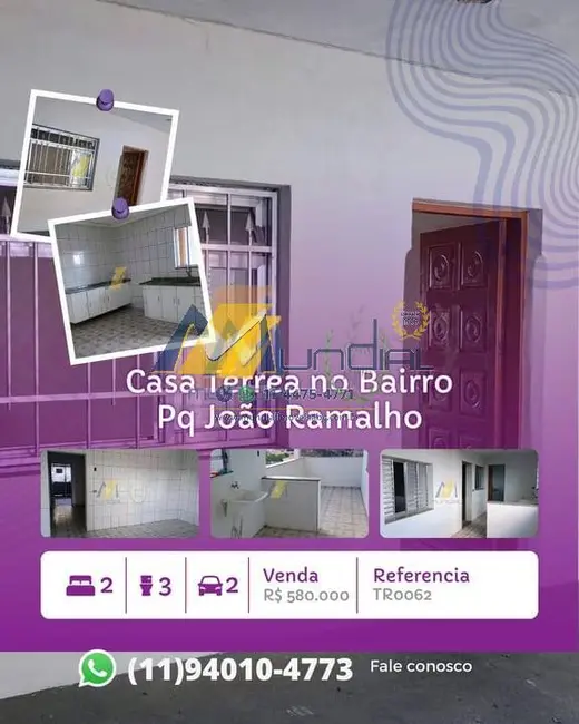 Foto 1 de Terreno / Lote à venda, 250m2 em Parque João Ramalho, Santo Andre - SP