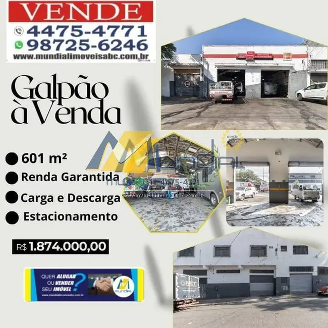 Foto 1 de Sala Comercial à venda em Sacomã, São Paulo - SP