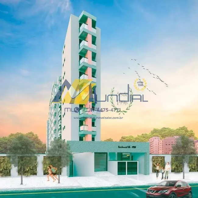 Foto 3 de Apartamento com 2 quartos à venda, 53m2 em Jardim Utinga, Santo Andre - SP