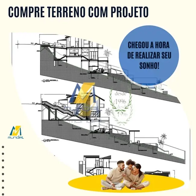 Foto 1 de Terreno / Lote à venda, 600m2 em Jardim Paulista, Atibaia - SP