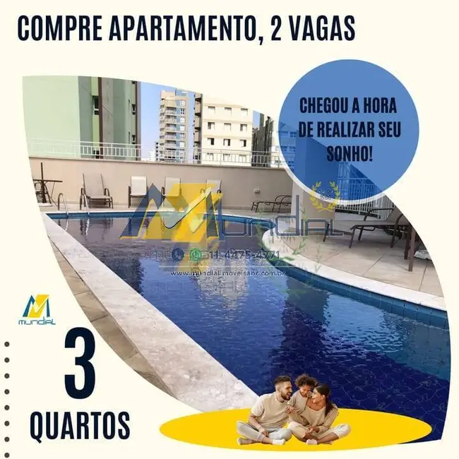 Apartamento com 3 quartos à venda, 82m2 em Vila Guiomar, Santo Andre - SP - imagem 1 Foto 1 de Apartamento com 3 quartos à venda, 82m2 em Vila Guiomar, Santo Andre - SP