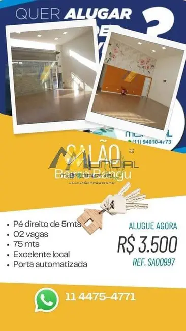Sala Comercial para alugar, 75m2 em Bangú, Santo Andre - SP - imagem 1 Foto 1 de Sala Comercial para alugar, 75m2 em Bangú, Santo Andre - SP