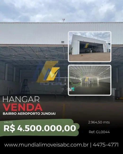 Foto 1 de Sala Comercial à venda, 2964m2 em Jundiai - SP