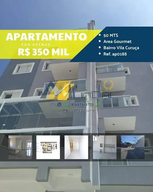 Apartamento com 2 quartos à venda, 50m2 em Vila Curuçá, Santo Andre - SP - imagem 1 Foto 1 de Apartamento com 2 quartos à venda, 50m2 em Vila Curuçá, Santo Andre - SP