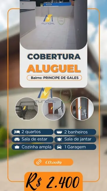 Apartamento com 2 quartos para alugar, 90m2 em Vila Príncipe de Gales, Santo Andre - SP - imagem 1 Foto 1 de Apartamento com 2 quartos para alugar, 90m2 em Vila Príncipe de Gales, Santo Andre - SP