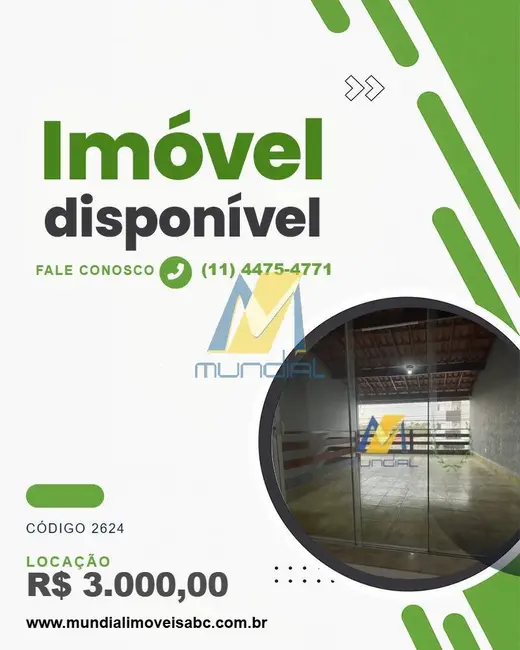 Foto 1 de Casa com 2 quartos para alugar, 155m2 em Parque Novo Oratório, Santo Andre - SP
