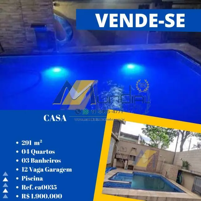 Casa com 4 quartos à venda em Vila Curuçá, Santo Andre - SP - imagem 1 Foto 1 de Casa com 4 quartos à venda em Vila Curuçá, Santo Andre - SP