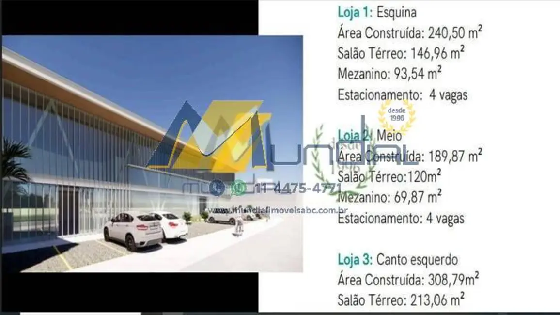 Foto 1 de Sala Comercial para alugar, 241m2 em Santa Paula, Sao Caetano Do Sul - SP