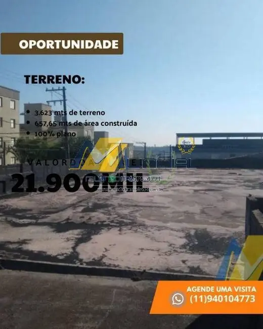 Foto 3 de Terreno / Lote para alugar, 3623m2 em Paulicéia, Sao Bernardo Do Campo - SP
