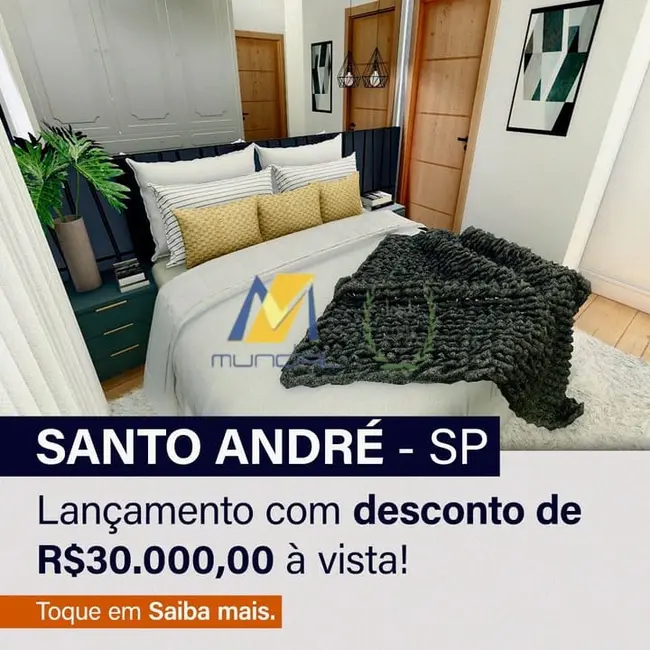 Apartamento com 2 quartos à venda, 41m2 em Vila Humaitá, Santo Andre - SP - imagem 4 Foto 4 de Apartamento com 2 quartos à venda, 41m2 em Vila Humaitá, Santo Andre - SP