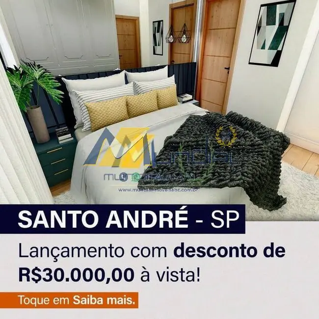 Apartamento com 2 quartos à venda, 41m2 em Vila Humaitá, Santo Andre - SP - imagem 4 Foto 4 de Apartamento com 2 quartos à venda, 41m2 em Vila Humaitá, Santo Andre - SP