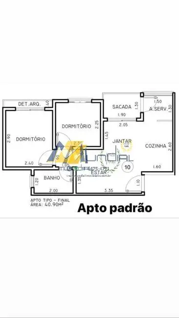 Apartamento com 2 quartos à venda, 41m2 em Vila Humaitá, Santo Andre - SP - imagem 6 Foto 6 de Apartamento com 2 quartos à venda, 41m2 em Vila Humaitá, Santo Andre - SP