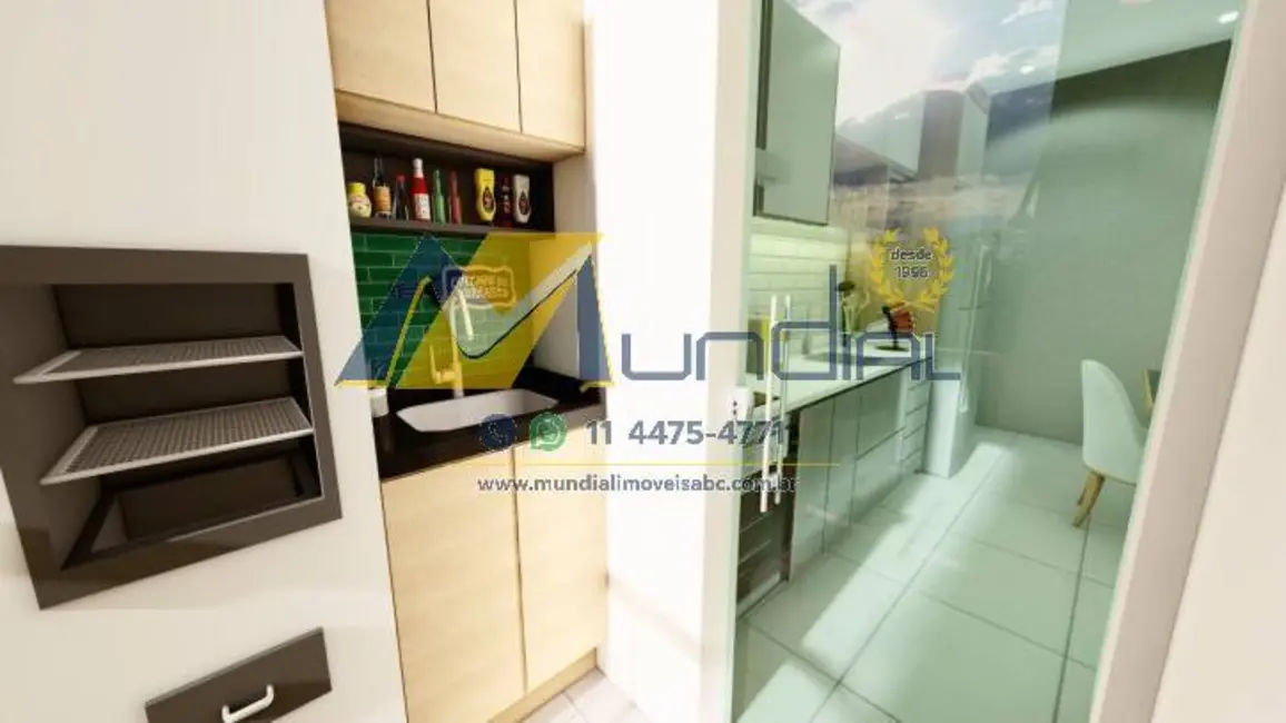 Apartamento com 2 quartos à venda, 46m2 em Vila Sacadura Cabral, Santo Andre - SP - imagem 3 Foto 3 de Apartamento com 2 quartos à venda, 46m2 em Vila Sacadura Cabral, Santo Andre - SP