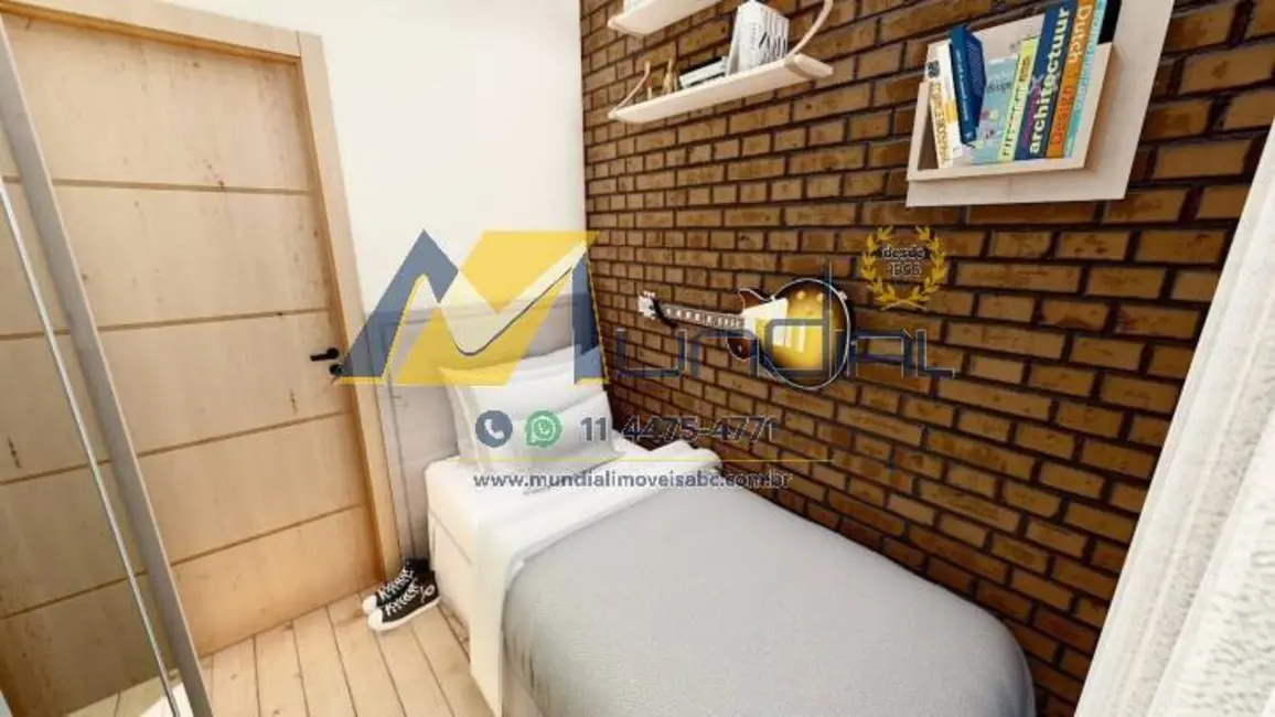 Apartamento com 2 quartos à venda, 46m2 em Vila Sacadura Cabral, Santo Andre - SP - imagem 5 Foto 5 de Apartamento com 2 quartos à venda, 46m2 em Vila Sacadura Cabral, Santo Andre - SP