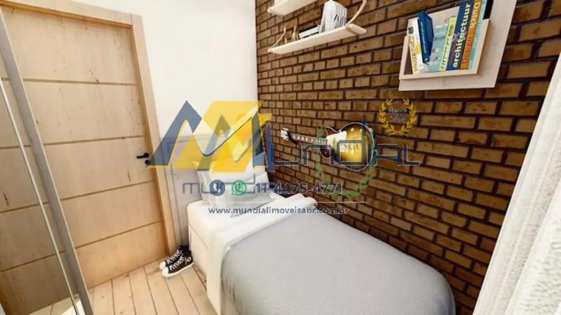 Apartamento com 2 quartos à venda, 46m2 em Santa Maria, Santo Andre - SP - imagem 6 Foto 6 de Apartamento com 2 quartos à venda, 46m2 em Santa Maria, Santo Andre - SP