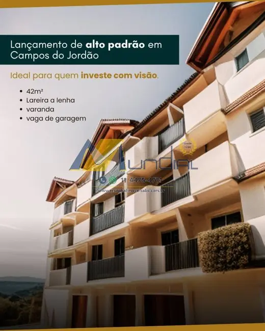 Apartamento com 2 quartos à venda, 60m2 em Campos Do Jordao - SP - imagem 5 Foto 5 de Apartamento com 2 quartos à venda, 60m2 em Campos Do Jordao - SP