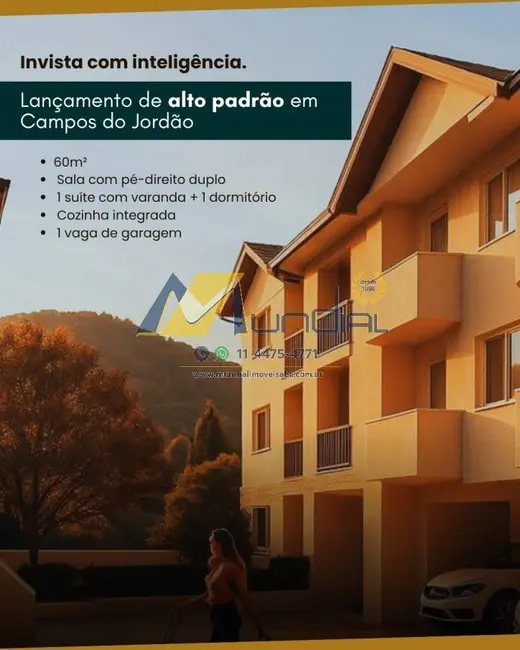 Apartamento com 2 quartos à venda, 60m2 em Campos Do Jordao - SP - imagem 4 Foto 4 de Apartamento com 2 quartos à venda, 60m2 em Campos Do Jordao - SP