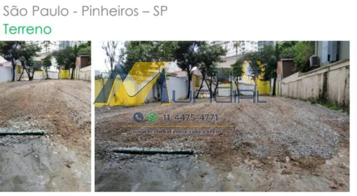Foto 2 de Terreno / Lote para alugar, 702m2 em Pinheiros, São Paulo - SP