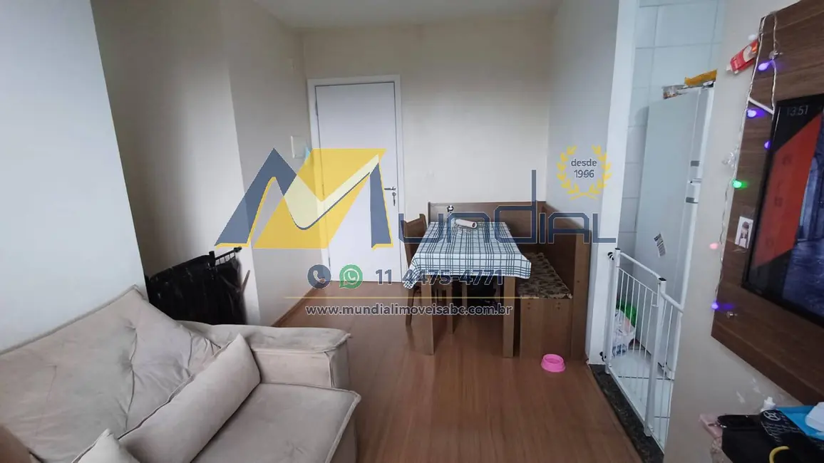 Foto 9 de Apartamento com 2 quartos à venda, 44m2 em Jardim Utinga, Santo Andre - SP
