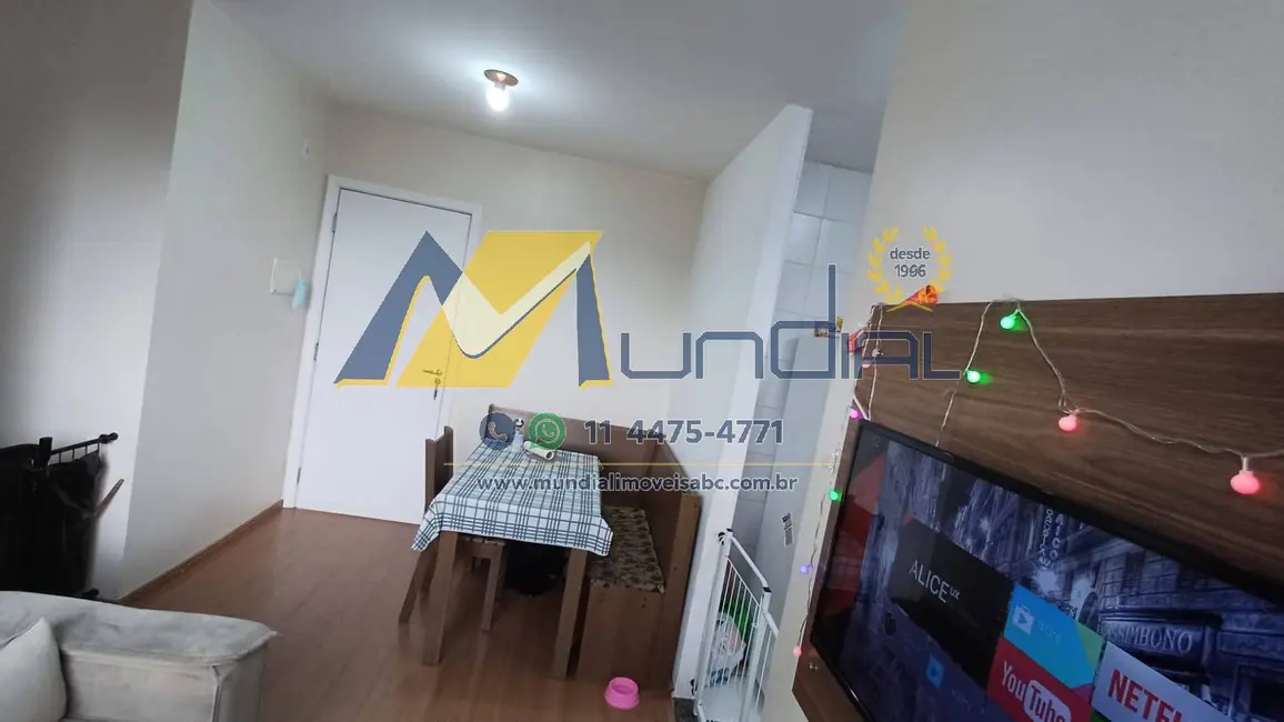 Foto 6 de Apartamento com 2 quartos à venda, 44m2 em Jardim Utinga, Santo Andre - SP