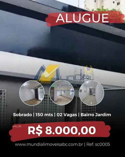 Foto 9 de Sobrado à venda, 150m2 em Jardim,  - SP