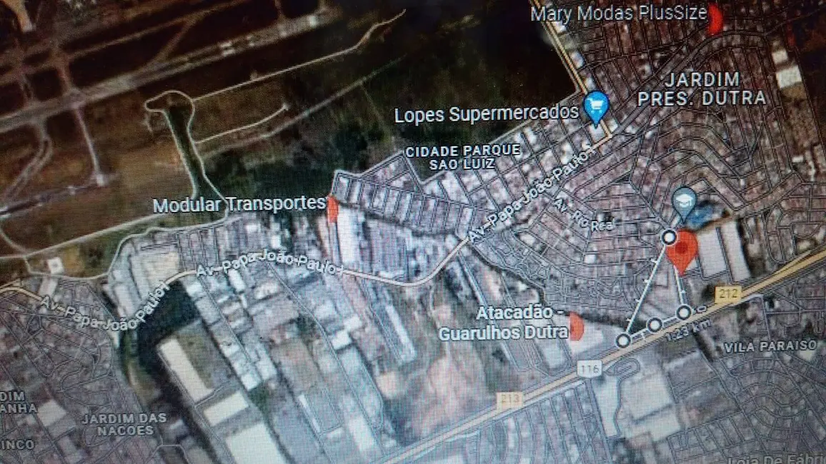Foto 2 de Terreno / Lote para alugar, 59673m2 em Aeroporto, Guarulhos - SP