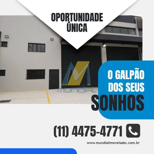 Foto 1 de Armazém / Galpão para alugar em Rudge Ramos, Sao Bernardo Do Campo - SP
