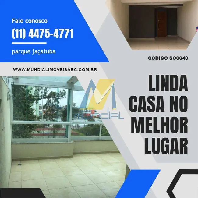 Sobrado com 2 quartos à venda, 74m2 em Parque Jaçatuba, Santo Andre - SP - imagem 1 Foto 1 de Sobrado com 2 quartos à venda, 74m2 em Parque Jaçatuba, Santo Andre - SP