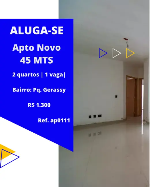 Foto 8 de Apartamento com 2 quartos à venda e para alugar, 45m2 em Parque Gerassi, Santo Andre - SP