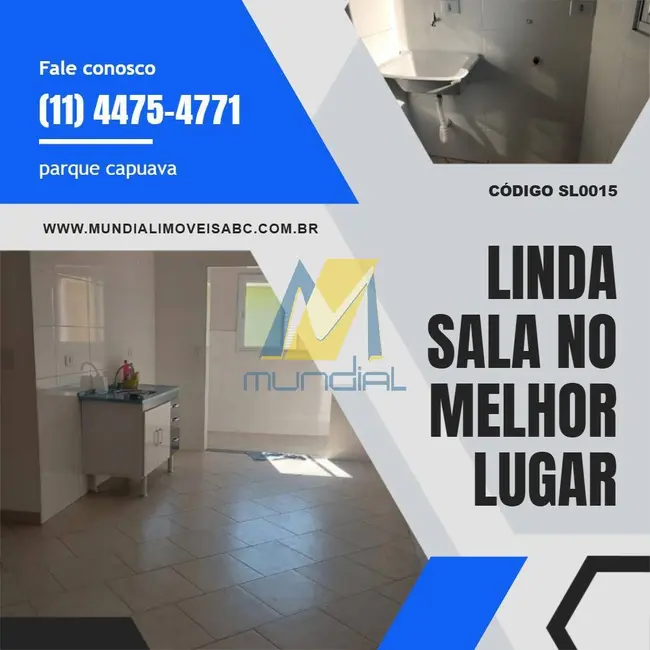Sala Comercial à venda em Parque Capuava, Santo Andre - SP - imagem 1 Foto 1 de Sala Comercial à venda em Parque Capuava, Santo Andre - SP