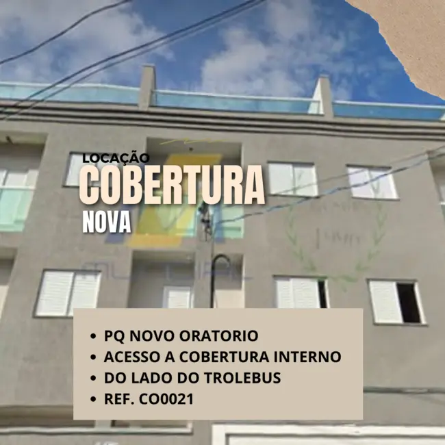 Foto 1 de Cobertura com 2 quartos à venda, 90m2 em Parque Oratório, Santo Andre - SP