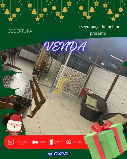 Cobertura com 2 quartos à venda, 128m2 em Parque Jaçatuba, Santo Andre - SP - imagem 1 Foto 1 de Cobertura com 2 quartos à venda, 128m2 em Parque Jaçatuba, Santo Andre - SP