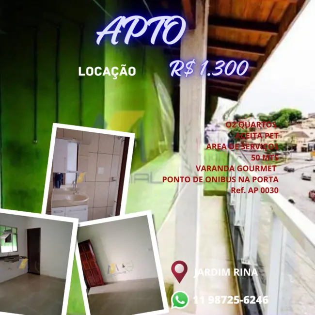 Foto 1 de Sala Comercial com 2 quartos à venda, 60m2 em Jardim Rina, Santo Andre - SP