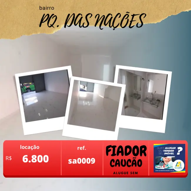 Sala Comercial para alugar, 180m2 em Parque das Nações, Santo Andre - SP - imagem 1 Foto 1 de Sala Comercial para alugar, 180m2 em Parque das Nações, Santo Andre - SP