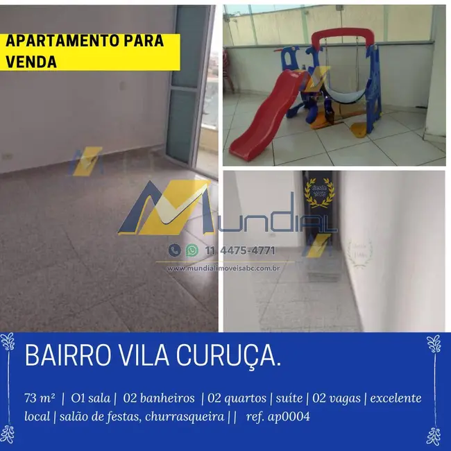 Apartamento com 2 quartos à venda, 73m2 em Parque Jaçatuba, Santo Andre - SP - imagem 1 Foto 1 de Apartamento com 2 quartos à venda, 73m2 em Parque Jaçatuba, Santo Andre - SP