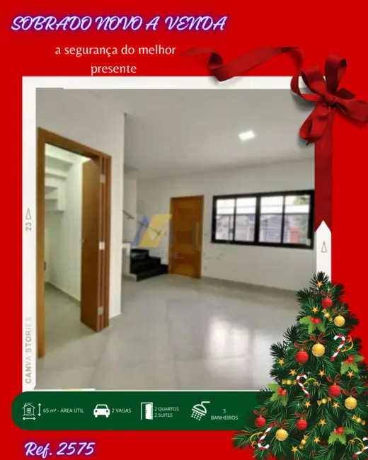 Foto 6 de Sobrado com 2 quartos à venda, 65m2 em Parque Novo Oratório, Santo Andre - SP