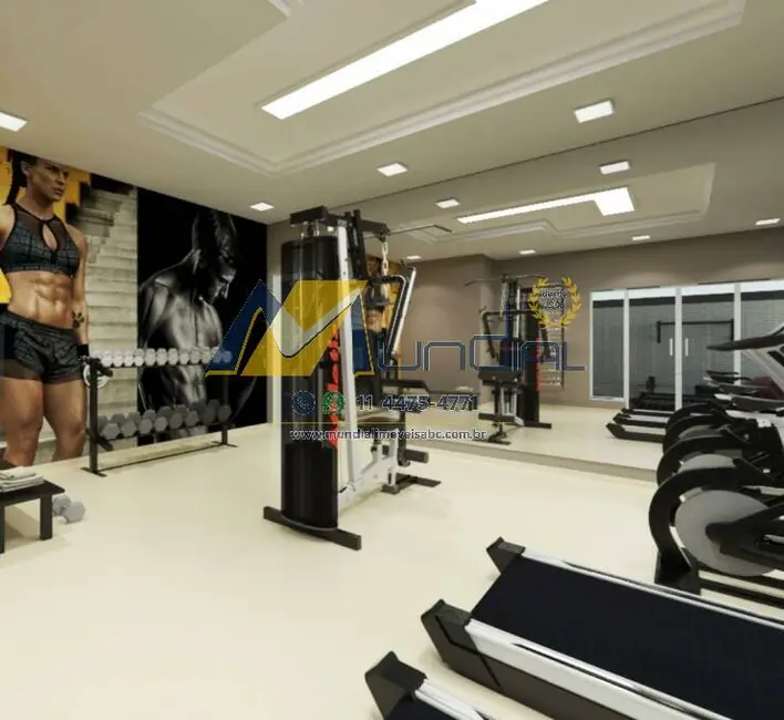 Foto 8 de Apartamento com 2 quartos à venda, 50m2 em Vila Alzira, Santo Andre - SP
