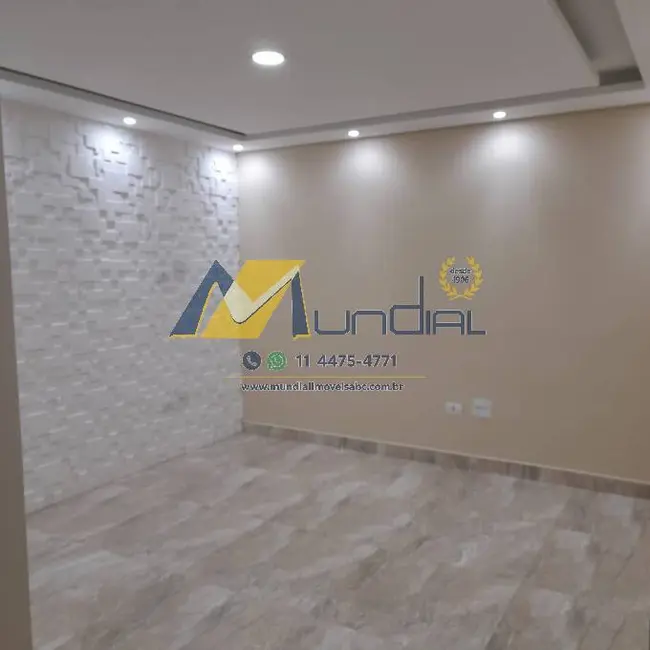 Foto 2 de Apartamento com 2 quartos para alugar, 56m2 em Vila Scarpelli, Santo Andre - SP