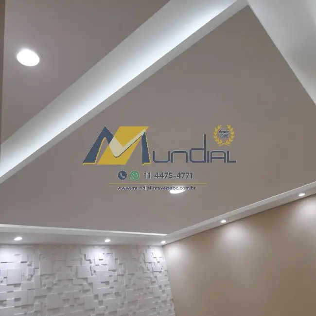 Foto 3 de Apartamento com 2 quartos para alugar, 56m2 em Vila Scarpelli, Santo Andre - SP