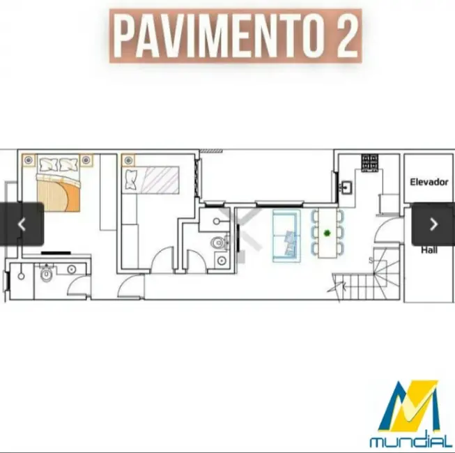 Foto 1 de Apartamento com 2 quartos para alugar, 43m2 em Vila Sacadura Cabral, Santo Andre - SP