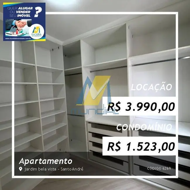 Foto 46 de Apartamento para alugar em Jardim Bela Vista, Santo Andre - SP