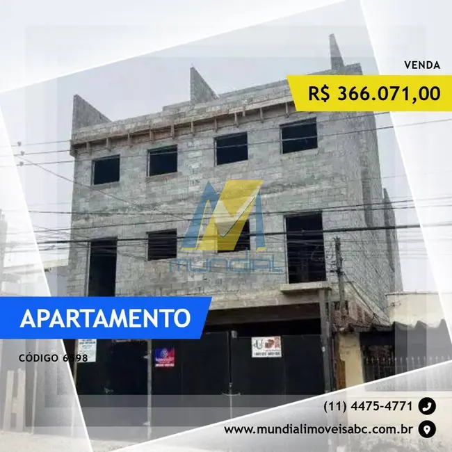 Foto 1 de Apartamento com 2 quartos à venda, 43m2 em Parque Erasmo Assunção, Santo Andre - SP
